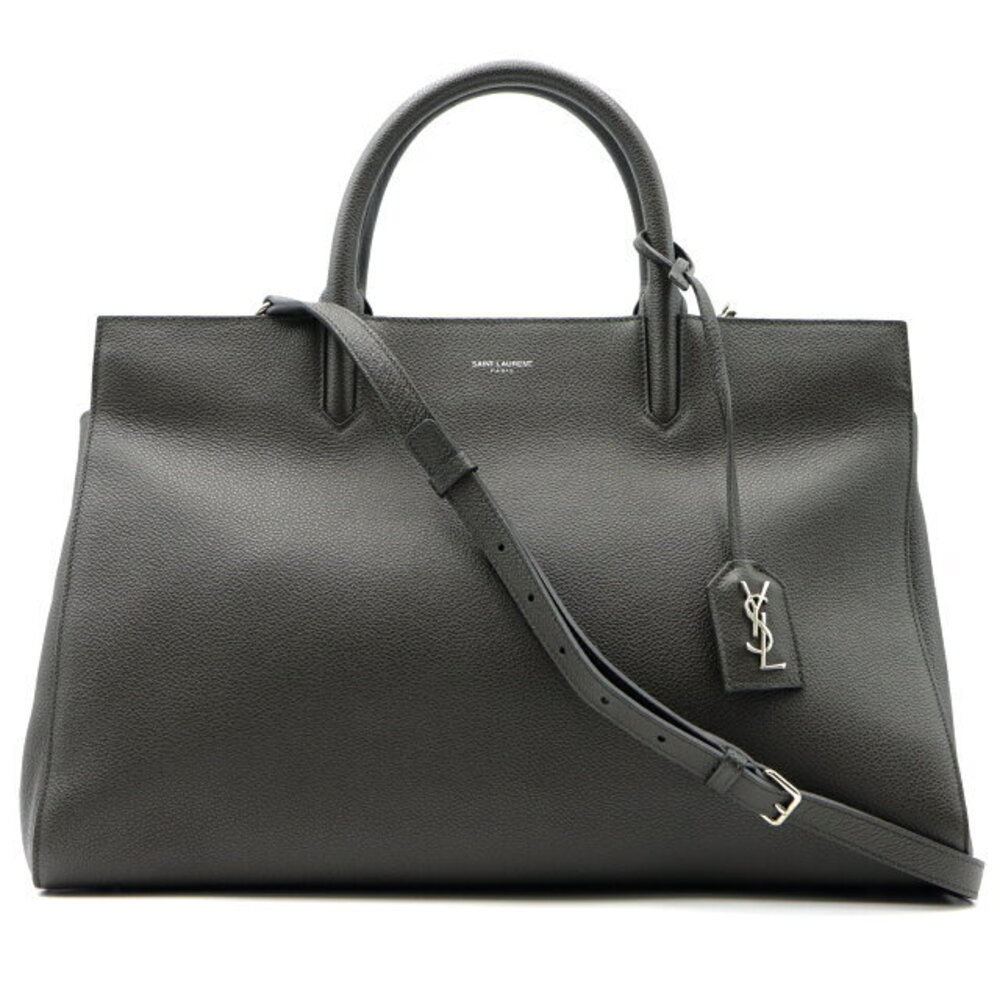 Saint Laurent Cavalieve Gorge handbag leather brown
